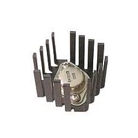 Aavid 576303B00000G ກະຕ່າສ່ວນປະກອບ Heat Sink ສໍາລັບ TO-3, ປີ້ນລົງມຸມ, ຢູ່ແຖວຮອງ, 6 ອົງສາ C/W, 25.4mm
