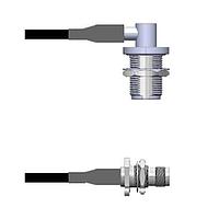 Amphenol Custom Cable Q-1S04K0008007i ສາຍສະບັບ RF N-RJB/TNC-SJ RG58 7I