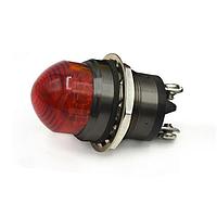 Dialight 556-150A-214F ຕົວບອກສະຫນາມ LED ຕິດຕັ້ງແຜ່ນ 1 ນິ້ວ ແດງແບບແກ້ວແບບລະດັບ