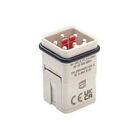 HARTING 09120075001 Inserts Han Q 7/0 ການກົດເຂົ້າຜູ້ຊາຍ Insert