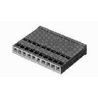 AMP Connectors - TE Connectivity 1-87175-9 ຮູງຮັບອຸປະກອນ CONN HOUSING 9 POS SINGLE ROW