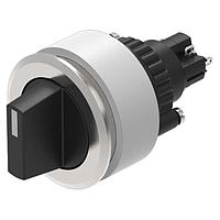 EAO K14-506.22200 ສະລັອກສະວິດ Selector switch 2-pos. flat main short lever SA 1NC+1NO ST D29 ທອງ/ເງິນ