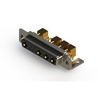 EDAC 630-9W4-640-5NC ຕູ້ຕິດຕໍ່ D-Sub ປະສົມມຸມຂວາ ຕູ້ຕິດຕໍ່ພະລັງງານ Combo D-Sub