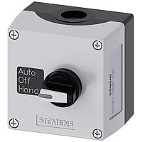 SIEMENS 3SU18010AQ002AB1 ກະແຈອຸປະກອນຄວບຄຸມພາສຕິກ. 1 ຈຸດຄວບຄຸມ