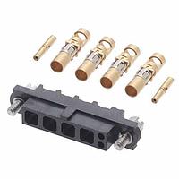 Harwin M80-4C10205F1-04-325-00-000 ພາວເລີ້ມໃຫ້ບອດ FEMALE CRIMP/SCREW 4 POWER+2 SIGNAL