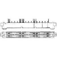 AMP Connectors - TE Connectivity 767006-3 ປລັກ RA MICTOR 114P