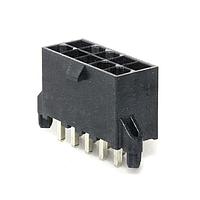 Molex 46207-0110 Shrouded MINIFIT RTC HDR 10P DR V TIN .093