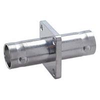 HUBER+SUHNER 37_BNC-50-0-1/133_NE ຕົວແປ RF - ໃນຊຸດ BNC jack(f) ເປັນ BNC jack(f) flange