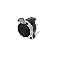 NEUTRIK NC4FBV ປຸ່ມຮັບ 4P XLR Rcpt Vert PCB