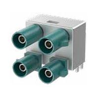 Rosenberger 59S2QF-40MT5-A-B-K-C_V1 ຕູ້ຕໍ່ PCB Rt Angle Plug PCB ກັບ Housing