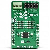 Mikroe MIKROE-3245 ສະຫນັບສະຫນູນ Multiplexer / Demultiplexer Switch MUX 2 click