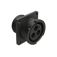 Amphenol SINE Systems FLS014N3S03 ຕົວເຊື່ອມ 3 POS SQUARE FLANGE RECEPT