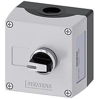 SIEMENS 3SU18010BA004AB1 ກະແຈອຸປະກອນຄວບຄຸມພາສຕິກ. 1 ຈຸດຄວບຄຸມ