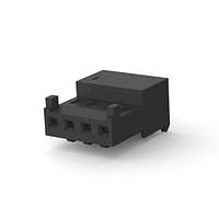 AMP Connectors - TE Connectivity 3-644083-4 ຮູງຮັບ Receptacle 04P MTA100 CONN ASSY POL TAB