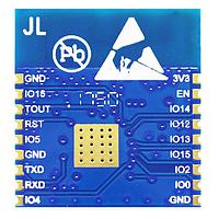 Espressif Systems ESP32-WROOM-32D-N8 ໂມດູນຫຼາຍໂປໂຕຄອນ SMD Module, ESP32-D0WD, 64Mbits SPI flash, UART mode, ອະນເທນາ PCB