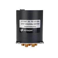 KEYSIGHT U7106F ສະວິດເຄື່ອງກົນຈັກໄຟຟ້າຫຼາຍພອດ (SP6T, DC ~ 67 GHz)