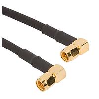 Amphenol RF 135104-04-24.00 ສາຍສະບັບ RF SMA R/A PLG ໄປຫາ R/A Plug RG-58/U 24in