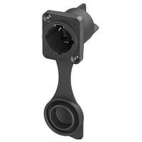 NEUTRIK NAC3MPX-TRUE1 ຕົວເຊື່ອມຕໍ່ Chassis RECP - ປິດອາກາດ - ຜູ້ຊາຍ - ພະລັງງານໃນ 1/4" ແຖບລະດັບແກ້ວແບບແກ້ວ