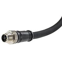 Molex 120501-0004 ສາຍພະລັງງານ M12 ທີ່ມີສອງທາງສິ້ນ DE Crdst 4P F 90D M/90D 14AWG 1m