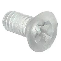Essentra Components 50M040070H010 ສະກຣູຫຼັກຊອກມີລູກສອນຊ່ອງ 90 Slotted CSK, M4 X .7 Thread, 10mm Lg