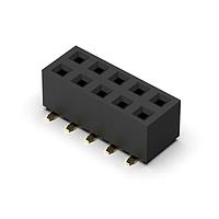 GCT (Global Connector Technology) BG120-10-A-0-N-D ປຸ່ມຊ່ອງ 10w, ຊ່ອງຊຸດ 2.54mm Pitch, DIL, SMT, ຕັ້ງຕົ້ນ, ບໍ່ມີ Peg, GF, ທູບ