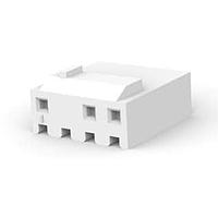 AMP Connectors - TE Connectivity 647171-4 ຮູງຮັບ Receptacle 02P SL156 HSG W/RAMP LRG OPEN