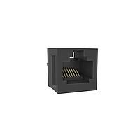 Amphenol Commercial Products RJE08188001F ຕົວເຊື່ອມຕໍ່ Single port 8P8C vert Unshield w/o LED