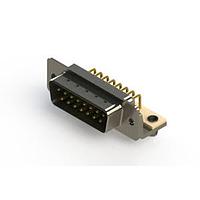 EDAC 621-M15-260-GN3 ຕົວເຊື່ອມ D-Sub - ຕົວເຊື່ອມ D-Sub ມຸມຂວາ ຄວາມໜາແບບມາດຕະຖານ