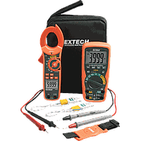 EXTECH MA620-K ຊຸດທົດສອບ DMM/Clamp Meter ອຸດສາຫະກໍາ (600A)
