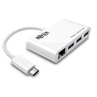 Tripp Lite U460-003-3AG ເອເທີເນດ Hubs 3Port USB-C-USB-AHub ພັດທະນາເອເທີເນດ