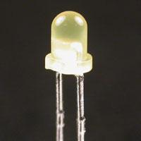 Kingbright W1154YD ເດັດ LED ສີເຫຼືອງ ປົກປ້ອງແບບກະຈາຍແສງ