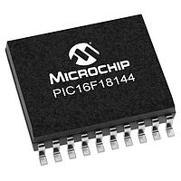 Microchip Technology PIC16F18144-I/SO MCUs 7KB Flash, 512B RAM, 128B EEPROM, 12b Diff. ADCC, 2x16-bit dual PWM