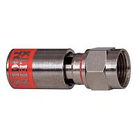 Klein Tools VDV812-618 ຕົວເຊື່ອມ RF / ຕົວເຊື່ອມ Coaxial ຕົວເຊື່ອມ F-Compression ສາກົນ RG59 50-ຊຸດ
