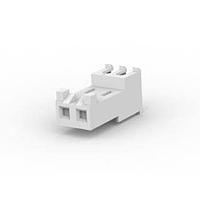 AMP Connectors - TE Connectivity 3-644468-2 ການປະກອບ Receptacle FEED THRU ມີ TAB 2P L.R. ທຳມະຊາດ 24 AWG