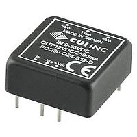 CUI Inc PDQ30-Q24-D12-D ອິສເອລເທດ 30W 9-36Vin +/-12V +/-1250mA Iso DIP