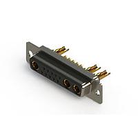 EDAC 628-13W3222-2T1 ຕົວເຊື່ອມຕໍ່ Mixed Contact D-Sub Connectors Vertical Combo Dsub