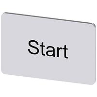 SIEMENS 3SU19000AD810DT0 ປ້າຍປະກັດ, ເລີ່ມ INSCR. LABEL, ເງິນ 17.5 X 27MM, ເລີ່ມ