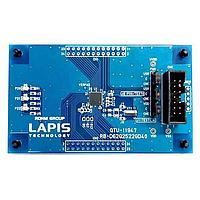 ROHM Semiconductor RB-D62Q2522GD40 ບອດອ້າງອີງ ML62Q2522 Reference Board