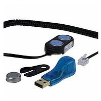 Maxim Integrated DS1921K# ຊຸດທົດລອງເຄື່ອງມືວັດອຸນຫະພູມ Temperature Sensor Eval Kit DS1921 (Thermochron iButton Sta