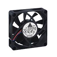 Delta Electronics, Inc. AFB0712HD ພັງລົມ Tubeaxial DC Tubeaxial, 70x20mm, 12VDC, Ball Bearing, Lead Wires