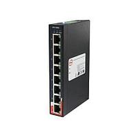 ORing IPS-1080A ອຸປະກອນສະຫນັບສະຫນູນ Ethernet ບໍ່ມີການຈັດການ 8FE/PSE unmanaged PoE switch; ປະເພດບາງ