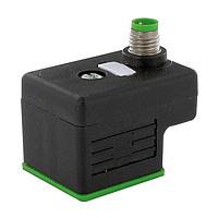 Murrelektronik 7000-88905-0000000 ອາແດບເຕີ M8 ອາແດບເຕີຢູ່ບ່ອນດ້ານບວກຂອງ MSUD VALVE PLUG ແບບ A 18MM, LED+ການປົກກະຕິ 24 V AC/DC