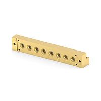 Linx Technologies - TE Connectivity 2441485-1 ປລັກ SSMP FD MALE S/T 8-PORT EDGE LAUNCH,50?