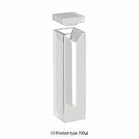 DaiHan DH.Cel1552 ເຊວອັບເຊວ, ຄວາຕສ໌ຂະໜາດນ້ອຍ, 10mm, 700ul, ຝາ PTFE, ສີດຳ