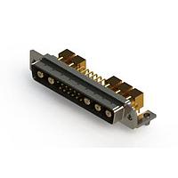 EDAC 629-17W5240-7TB ຕູ້ຕິດຕໍ່ D-Sub ປະສົມມຸມຂວາ ຕູ້ຕິດຕໍ່ພະລັງງານ Combo D-Sub