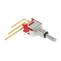 Alcoswitch - TE Connectivity TMS3T5B2M7RE ສະຫນັບສະຫນູນ Toggle Switches Vert R/A PC TH Gold SP On-Off-On TS