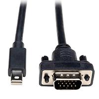 Tripp Lite P586-006-VGA-V2 ສາຍຕໍ່ອະເດັບເຕີ MiniDisplayPort 1.2 VGA Act Adptr Cbl 6'