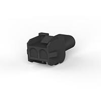 AMP Connectors - TE Connectivity 1-480699-9 ກອງຮັບສະຕິກ 2P CAP HSG BLK