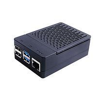 Seeed Studio 114992053 ເຄື່ອງກັບ ABS ປະເພດ H ກໍາມະການສີດຳ ສໍາລັບ Raspberry Pi 4 B