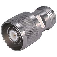 HUBER+SUHNER 33_BNC-N-Q50-4/133_NE ຕົວແປ RF - ລະຫວ່າງຊຸດ BNC ແບບປລັກ (ຜູ້ຊາຍ) ເຖິງ N ແຈັກ (ຜູ້ຍິງ), ຕິດຕໍ່ໄວ